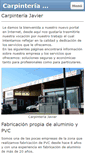 Mobile Screenshot of carpinteriajavier.com